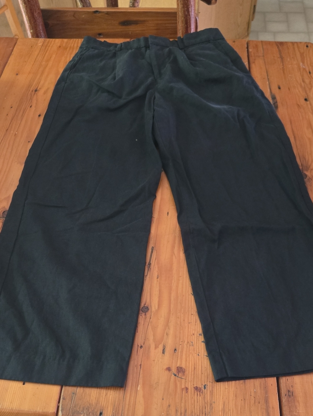 Madewell  Wide-Leg Pants Black Sz 4p